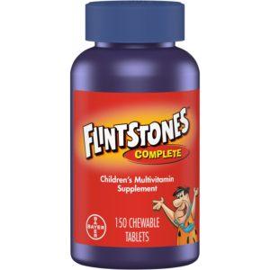 Flintstones Chewable Kids Vitamin, Multivitamin For Kids, 150 Count