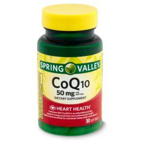 Spring Valley CoQ10 Dietary Supplement, 50 Mg, 30 Count