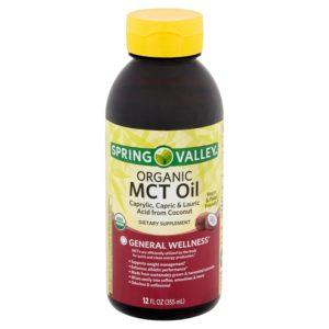 Spring Valley MCT Oils Dietary Supplements, 1 Tablespoon (15 Ml), 12 Fl Oz