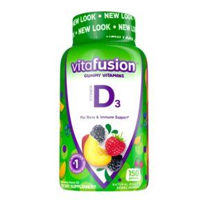 Vitafusion Vitamin D3 Gummy Vitamins, 50mcg