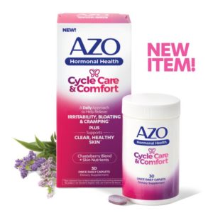 Azo Cycle Care & Comfort, Balance Hormonal Health, 30 Ct