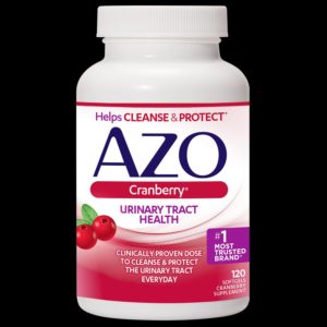 AZO Cranberry Softgels, Urinary Tract Health, Helps Cleanse And Protect, 120 Ct