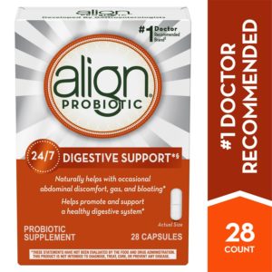 Align Probiotic Daily Digestive Health Supplement Capsules, 28 Ct