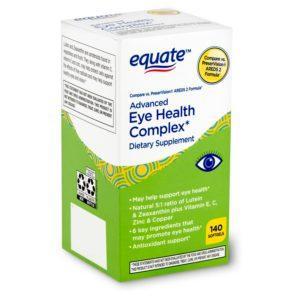 Equate Advanced Eye Health Complex Dietary Supplement, 140 Count