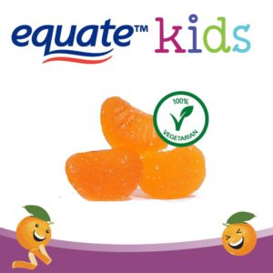 Equate Kids’ Vitamin C Gummies, 150 Count, 2 Pack