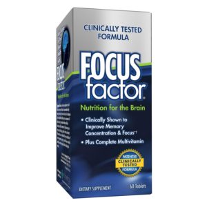 FocusFactor Dietary Supplement Tablets, 60 Count