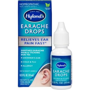 Hyland’s Earache Drops, Natural Relief Of Earaches, Swimmers Ear And Allergies