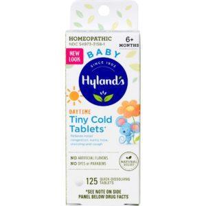 Hylands Baby Tiny Cold Tablets, 125 Ct