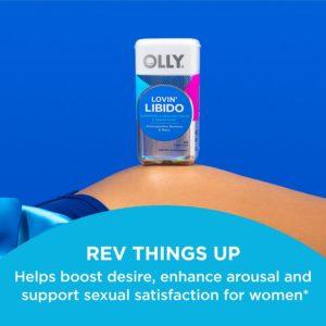 OLLY Lovin’ Libido Capsule Supplement, 40 Ct