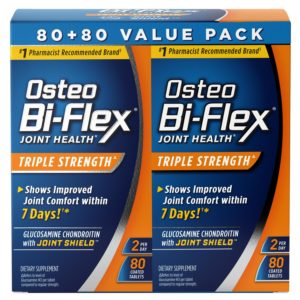 Osteo Bi-Flex Triple Strength With Glucosamine Chondroitin Tablets, 160 Ct, 2 Pack