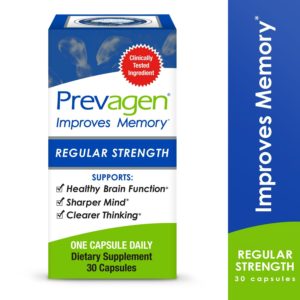 Prevagen Regular Strength Capsules Improves Memory 30 Ea
