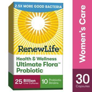Renew Life Women’s Probiotic, #1 Women’s Probiotic, 25 Billion, 30 Ct