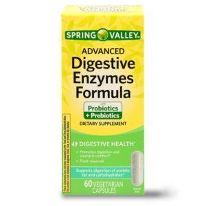 Spring Valley Advanced Digestive Enzymes, 60 Count