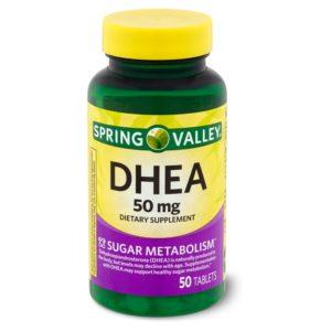 Spring Valley DHEA Tablets, 50 Mg, 50 Count