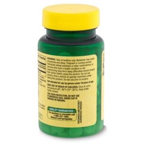 Spring Valley Melatonin Dietary Supplement, 1 Mg, 120 Count