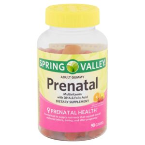 Spring Valley Prenatal Multivitamin Gummies, 90 Ct