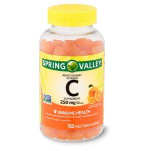 Spring Valley Vegetarian Vitamin C Gummies, 250 Mg, 150 Ct