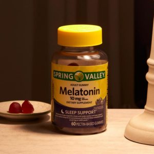 Spring Valley Vegetarian Melatonin Gummies, 10 Mg, 60 Ct