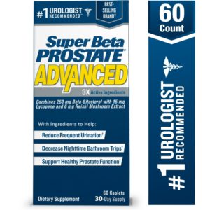 Super Beta Prostate Advanced – Urologist Recommended Prostate Supplement For Men