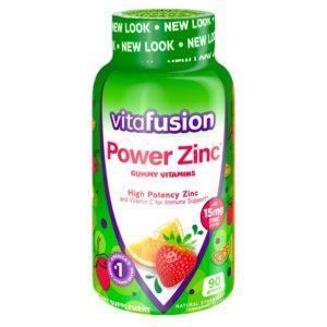 Vitafusion Power Zinc Gummy Vitamins, 90ct
