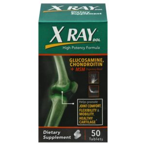 X Ray Dol Tablets Glucosamine Chondroitin + MSM 50 Ea