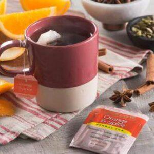 Bigelow Herbal Tea, Orange And Spice, Tea Bags, 20 Count