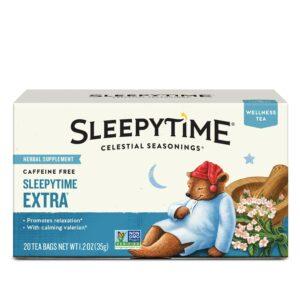 Celestial Seasonings Sleepytime Extra Herbal Wellness Tea, 20 Ct Tea Bags