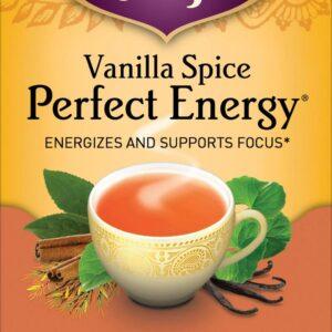 Yogi Tea, Black Tea Bags, Vanilla Spice Perfect Energy Tea, Energizes And Supports Focus, 16 Ct Tea Bags